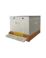 10F F/Depth Brood, wax dipped Vented Cover & Base, Varroa/SHB Tray, Pollen Trap, Entrance Closure, Painted - RTG