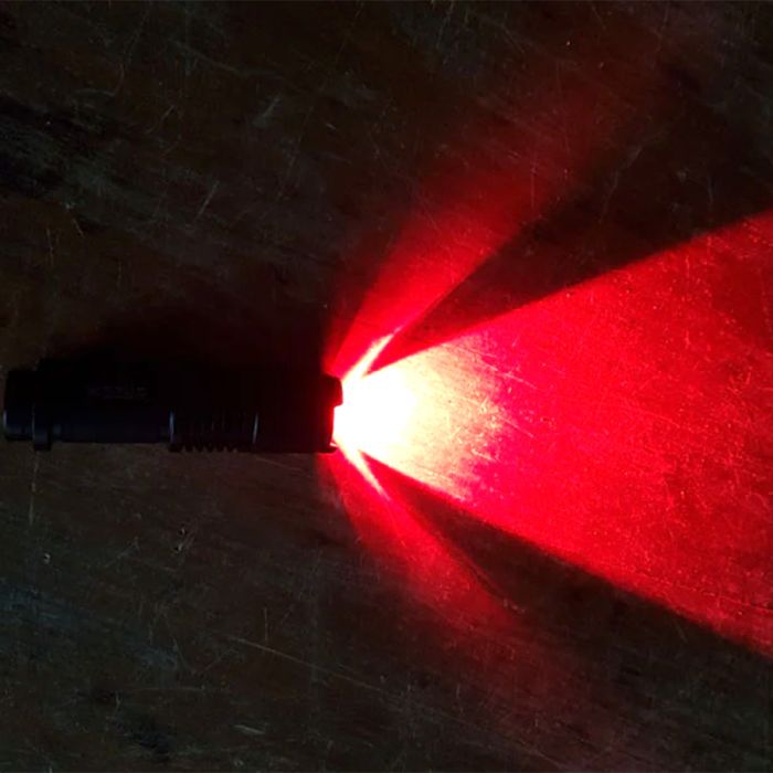 Red LED Torch for bee work at night